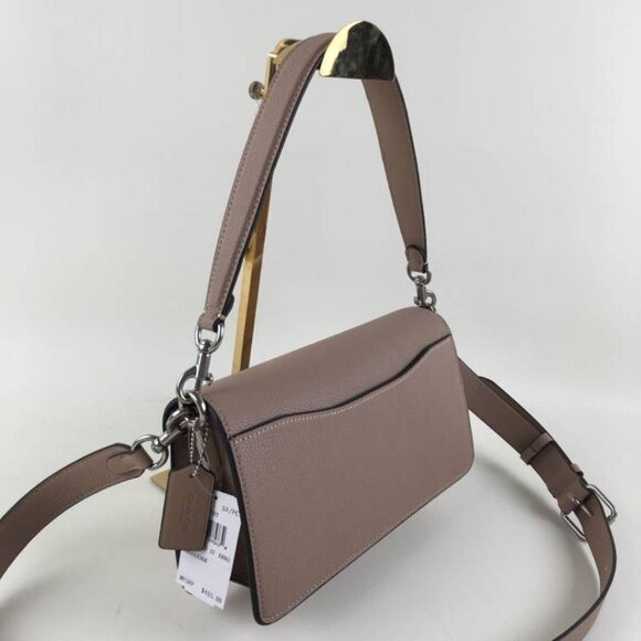 COACH 73995 Tabby 26 Shoulder Bag Brown Leather Crossbody Shoulder 2way Outlet - Picture 5 of 9
